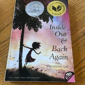 Inside Out & Back Again by Thanhha Lai Softcover Book NEW